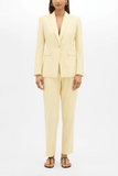 Another Tomorrow Single Button Jacket in Sunlight