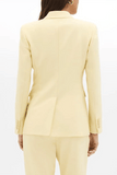 Another Tomorrow Single Button Jacket in Sunlight