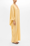 Another Tomorrow Voile Caftan in Mimosa
