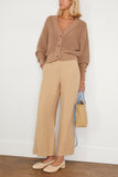 Apiece Apart Pants Malou Wide Leg Pant in Desert