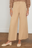 Apiece Apart Pants Malou Wide Leg Pant in Desert