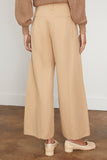 Apiece Apart Pants Malou Wide Leg Pant in Desert