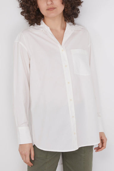 Apiece Apart Tops Oversized Button Down in Cream Apiece Apart Oversized Button Down in Cream