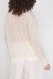 Apiece Apart Sweaters Softest Tissue Weight Sweater in Cream Apiece Apart Softest Tissue Weight Sweater in Cream