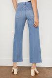 Askk NY Jeans Crop Wide Leg Jean in Keel Over