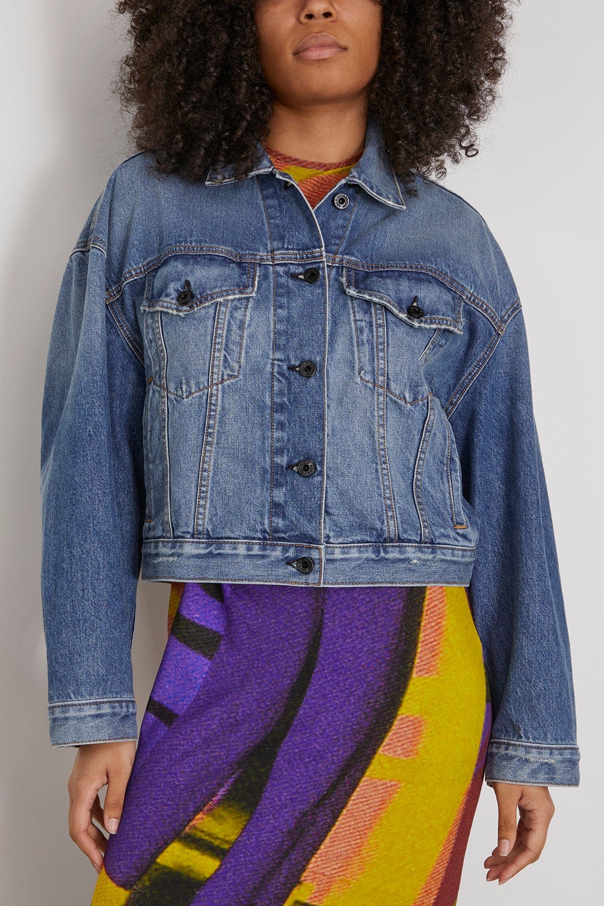 Askk NY Jackets Denim Jacket in Nova ASKK NY Denim Jacket in Nova