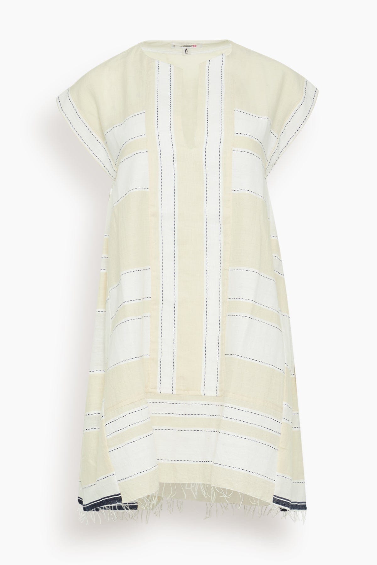 Lemlem Dresses Elina Caftan in Debre Cream Elina Caftan in Debre Cream