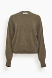 Le Kasha Sweaters Modena Sweater in Olive