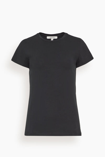 All Time Favorites O-Neck Tee in Pure Black