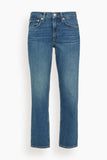Rag And Bone Harlow Low Rise Ankle Straight Jean in Easton