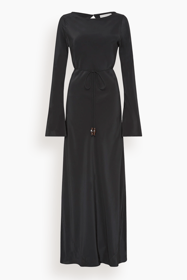 Faithfull The Brand Cocktail Dresses Bellini Maxi Dress in Black Faithfull the Brand Bellini Maxi Dress in Black