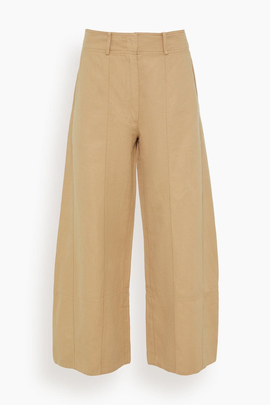 Apiece Apart Pants Malou Wide Leg Pant in Desert