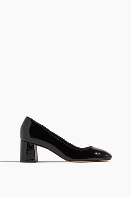 Block Heel Pump 60 in Black