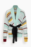 Hellessy Dax Cardigan in Multi Stripe/Black
