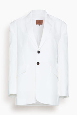 The Oversized Blazer in White