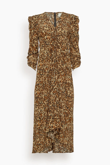 Isabel Marant Casual Dresses Albini Dress in Leopard Isabel Marant Albini Dress in Leopard