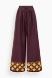 Alemais Wilson Silk Pant in Multi