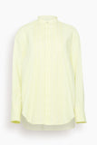 Forte Forte Les Fleurs Embroidery Poplin Shirt in Light