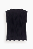Loulou de Saison Vittoria Tank Top in Black