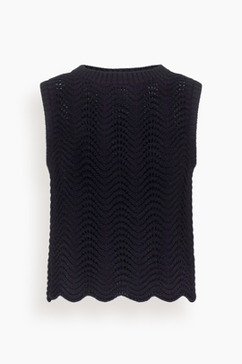 Vittoria Tank Top in Black