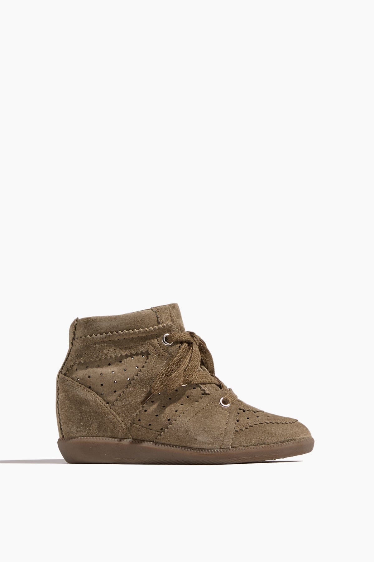 Isabel Marant Bobby Sneaker in Taupe