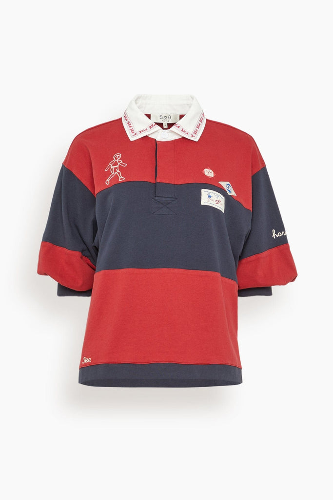 【SEA NEW YORK】 CAROLYN WORKWEAR RUGBY Carolyn Shirt – Sea, New York