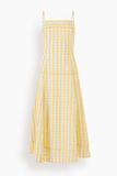 Drop Me A Note Dress in Yellow