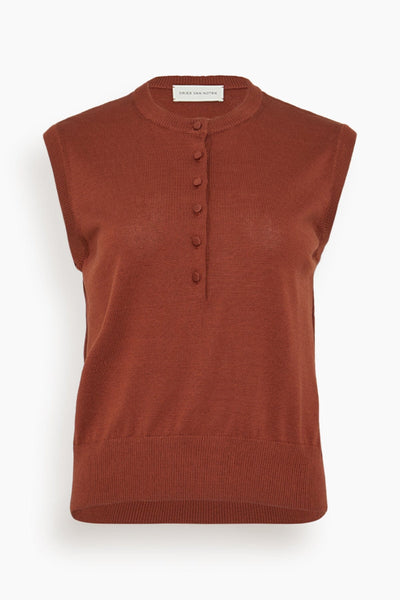 Togo Top in Brown