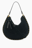 Isabel Marant Oskan Soft Large Bag in Black