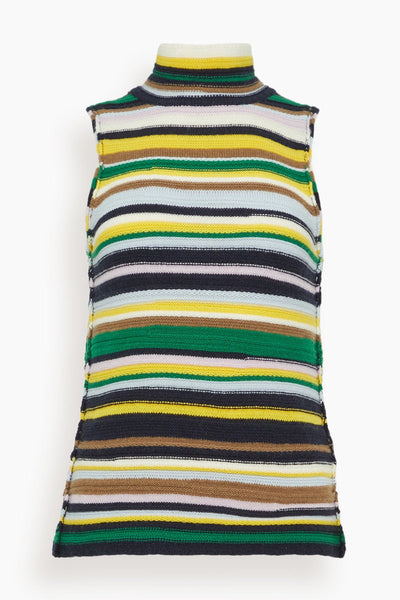 Colorful Luxury Top in Multi Stripe