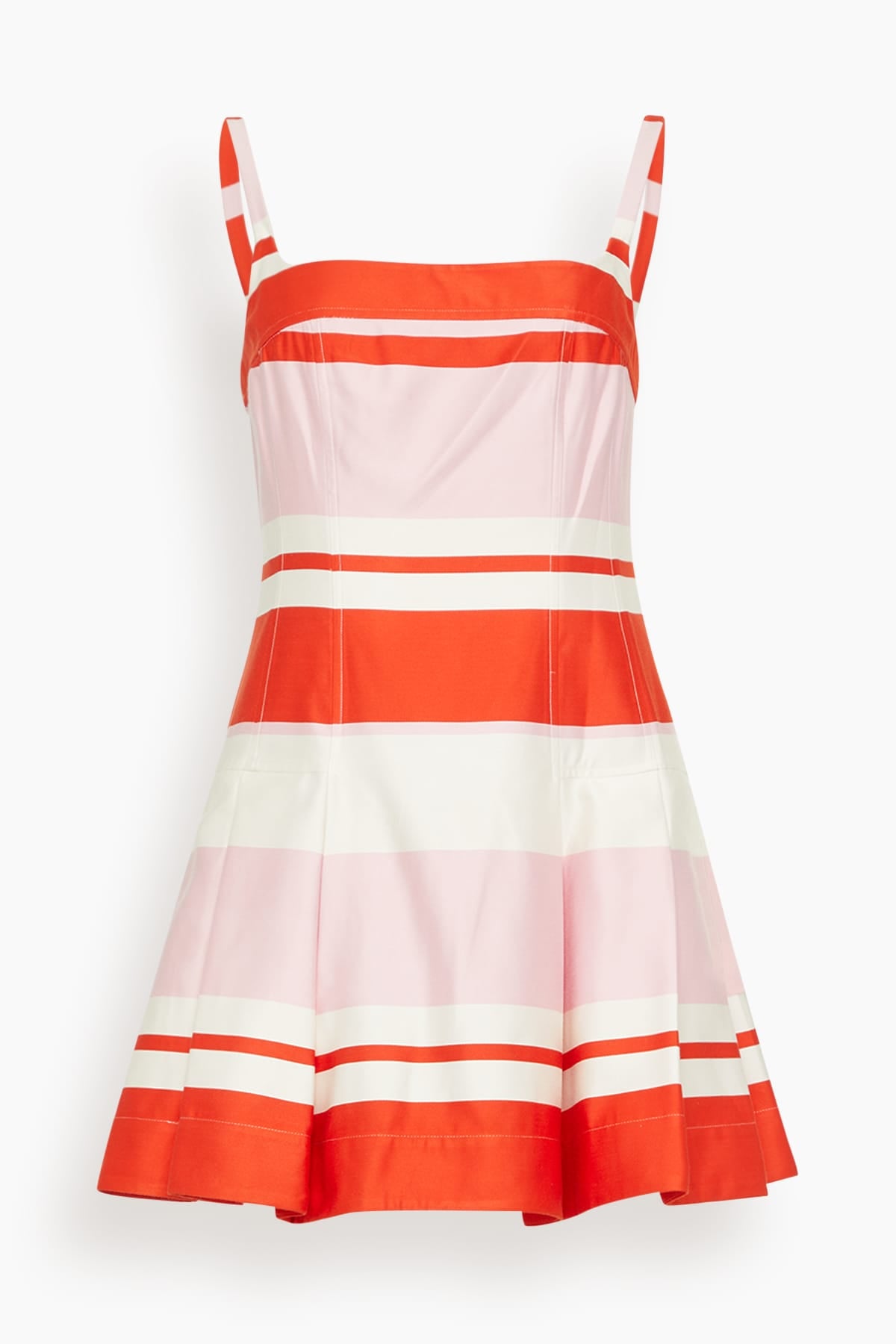 Simkhai Nelly Bustier Mini Dress in Tulip Stripe