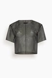 MORE NOIR West Top in Black