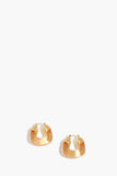 Lizzie Fortunato Earrings Organic Hoops in Honey