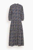 Apiece Apart Dresses Luminile Tier Maxi Dress in Mira Floral Navy Luminile Tier Maxi Dress in Mira Floral Navy