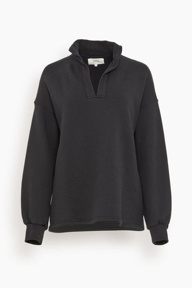 Xirena Sweatshirts Reid Sweatshirt in Black Reid Sweatshirt in Black