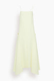 Brandon Maxwell The Darby Dress in Lemon Ice