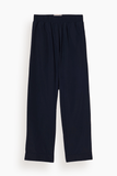 Plan C Taffeta Trousers in Navy