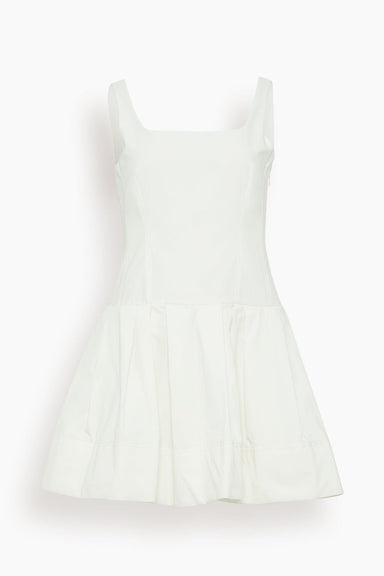Simkhai Casual Dresses Lucy Sleeveless Mini Dress in White Lucy Sleeveless Mini Dress in White