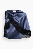 Hellessy Karina Blouse in Slate