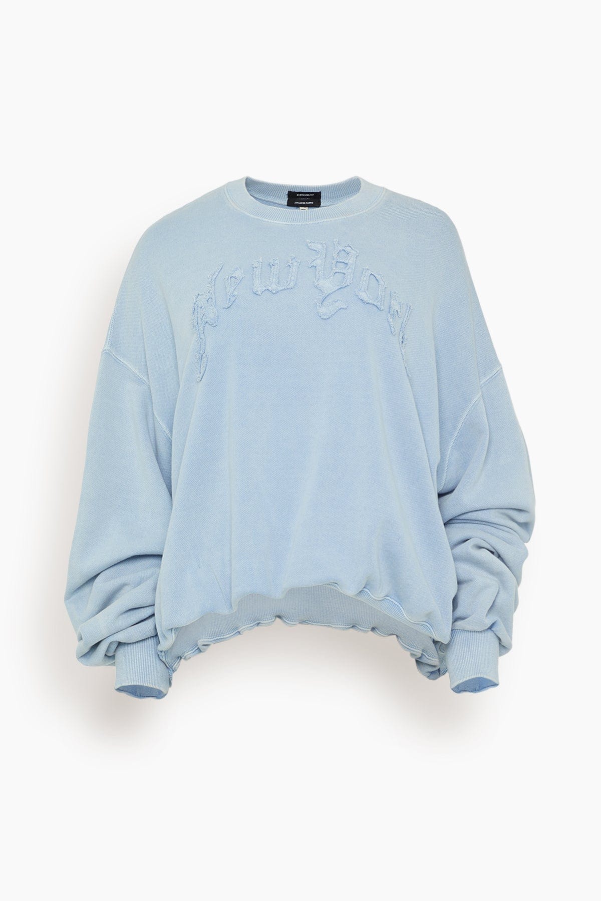 R13 Sweatshirts New York Balloon Crewneck in Light Blue R13 New York Balloon Crewneck in Light Blue