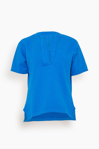 Rachel Comey Sweatshirts Henley Sweatshirt in Royal