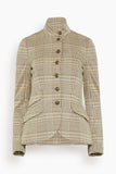 Rag And Bone Slade Ponte Blazer in Tan Multi
