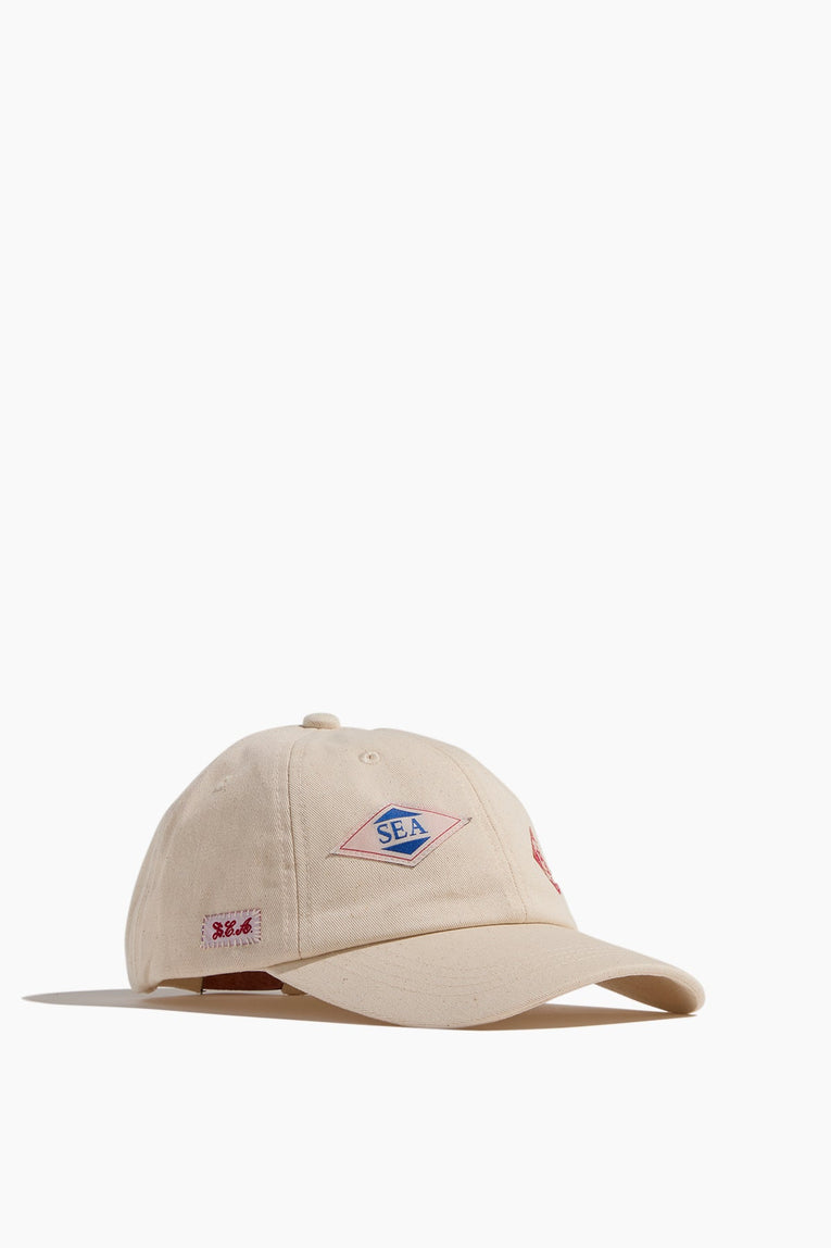 Sea Carolyn Workwear Cap in Cream