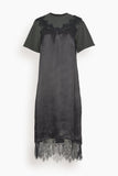Sea Dresses Lorraine Lace Combo Dress in Black
