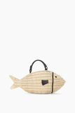 Staud Cleo Fish Bag in Natural