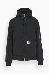 Sacai x Carhartt WIP Washed Duck Hooded Blouson in Black – Hampden
