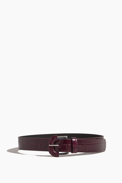 Leather Wrap Borrelo in Cherry