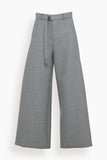 Sacai Pants Chalk Stripe Bonding Pants in Gray