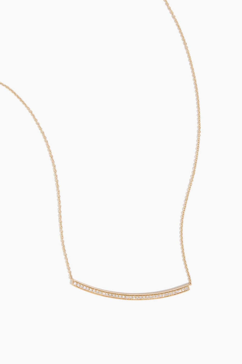 Dana Rebecca Necklaces Sylvie Rose Long Bar Necklace in 14k Yellow Gold Dana Rebecca Sylvie Rose Long Bar Necklace in 14k Yellow Gold