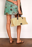 Staud Port Tote in Monday Stripe